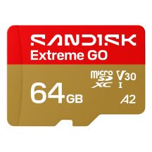 Sandisk Extreme Go microSD UHS-I 64GB MicroSD 170MB/s(R) / 80MB/s(W)