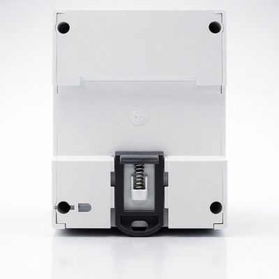 10. Qoltec 50980 Trójfazowy elektroniczny licznik z resetem | miernik zużycia energii na szynę DIN | 400V | 100A | LCD | LED | 4P