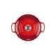 4. Le Creuset Signature Roaster okrągły 22cm wiśniowy