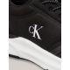6. Calvin Klein damskie sneakersy LOW CUT LACE-UP SNEAKERS V3X9-83010-1464999 BLACK