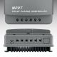 7. Solarny regulator ładowania MPPT Qoltec 53664 z czujnikiem temperatury 50A |12V / 24V | LCD | Bluetooth | APP | GEL | LiFePO4