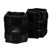 Zestaw 2 obciążeń na nadgarstki lub kostki Spokey ACTIVE FORM 1 kg