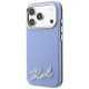 2. Etui Karl Lagerfeld Grained with Resin Signature Logo MagSafe na iPhone 18 Pro / 17 Pro - jasnoniebieskie