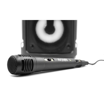 19. SQUEAK GŁOŚNIK KARAOKE HARMONY BLUETOOTH 5.0, RADIO FM, MICROSD, AUX, USB SQ1004