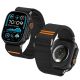 4. Pasek Tech-Protect Nylon Slip na Apple Watch 44 / 45 / 46 / 49 mm - czarny