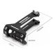 3. Adapter koszyka na bidon Rockbros 31210003001 pod siodełko aluminiowy - czarny