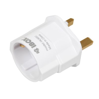 4. IBOX ADAPTER IAUKEU GNIAZDO ZASILANIA UK DO EU