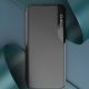 7. Eco Leather View Case etui do Samsung Galaxy S23+ z klapką podstawka niebieskie