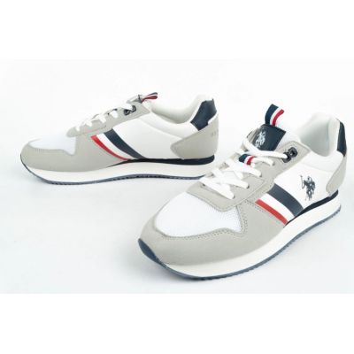 19. Buty sportowe U.S. Polo ASSN. M NOBIL006-WHI