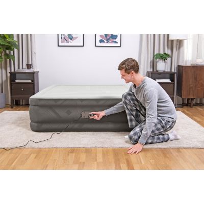 20. Bestway 69050 / 23 dmuchany materac Podwójny materac Szary, Biały Unisex
