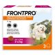 2. FRONTPRO Tabletki na pchły i kleszcze dla psa (2-4 kg) - 3x 11,3mg