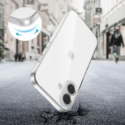 3. Etui Tech-Protect FlexAir na iPhone 17 - przezroczyste
