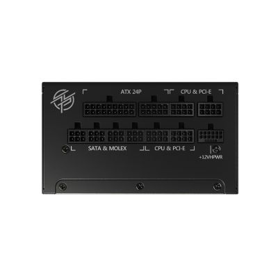 5. MSI MPG A1000G PCIE5 moduł zasilaczy 1000 W 20+4 pin ATX ATX Czarny