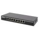 7. Digitus Przełącznik 8-portowy Gigabit Desktop PoE 10/100/1000 Mbps