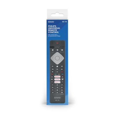 2. SAVIO PILOT UNIWERSALNY/ZAMIENNIK DO TV PHILIPS, SMART TV, RC-16