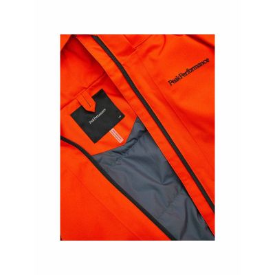 4. Kurtka PEAK PERFORMANCE JR Maroon Insulated Jacket czerwony