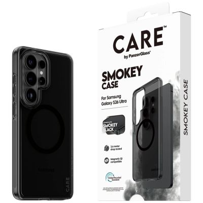 5. Etui CARE by PanzerGlass Urban Explorer Smokey w. Black Qi na Samsung Galaxy S26 Ultra - czarne