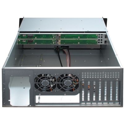 8. Inter-Tech 4U-4408 Rack Czarny, Srebrny