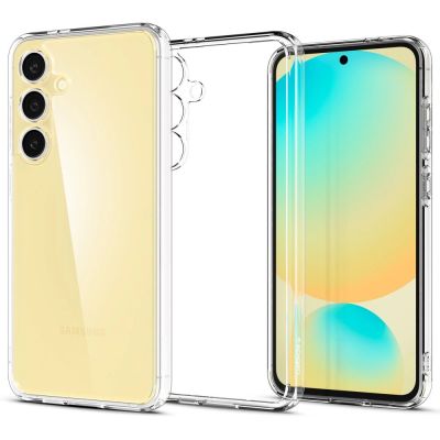 2. Etui Spigen Ultra Hybrid na Samsung Galaxy S24 FE - przezroczyste