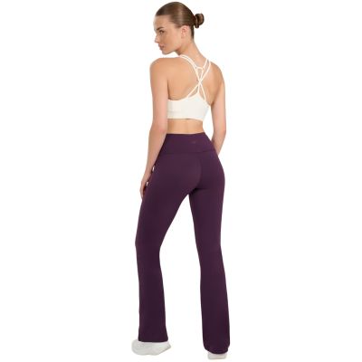 3. Legginsy damskie 4F CAS F1195 ciemny fiolet 4FWAW25TTROF1195 50S