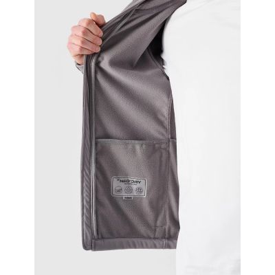 2. Kurtka softshell wiatroodporna membrana 5 000 męska 4F NOSH4SFM001B-25S