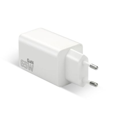 3. EVERACTIVE ŁADOWARKA SIECIOWA GAN 1 X USB, 2 X USB-C QUICK CHARGE 4+ 65W BIAŁA SC-655Q