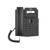 Fanvil X301W telefon VoIP Czarny 2 linii LCD Wi-Fi