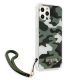 4. Etui Guess Camo Collection na iPhone 12 / iPhone 12 Pro - zielone