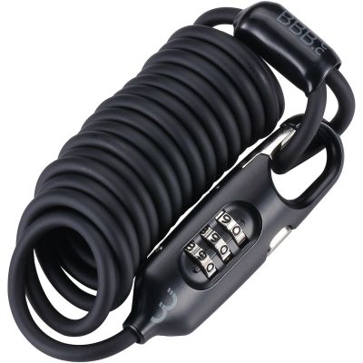 Zapięcie rowerowe BBB CoilSafe   one size