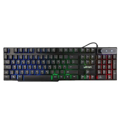 2. Ultron HAWK Gaming Set klawiatura Dołączona myszka QWERTZ Niemiecki Czarny, Czerwony, Biały