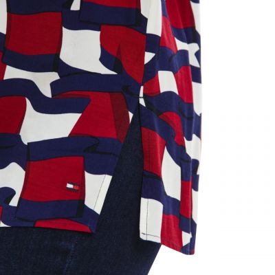 12. Koszula Tommy Hilfiger Viscose W WW0WW31447