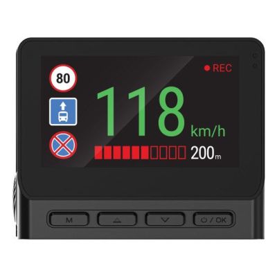 22. Navitel RS990 4K GPS Wideorejestrator Czarny