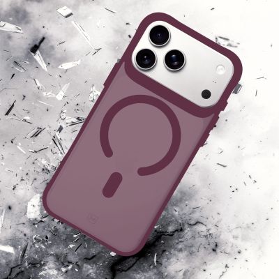 6. Etui 3mk Smoke MagCase na iPhone 18 Pro / 17 Pro - burgundowa