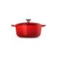 3. Le Creuset Signature Roaster okrągły 22cm wiśniowy