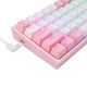 9. REDRAGON K617-RGB Fizz RGB White/Pink klawiatura USB Różowy, Biały