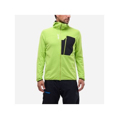 3. Bluza męska MILLET Trilogy Icon Lightgrid Hd M żółta limonkowa