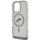 6. Etui Karl Lagerfeld IML Metal Karl&Choupette Head MagSafe na iPhone 16 Pro Max - czarne
