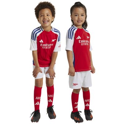 2. Komplet piłkarski adidas Arsenal Londyn Home Mini Jr IS8146