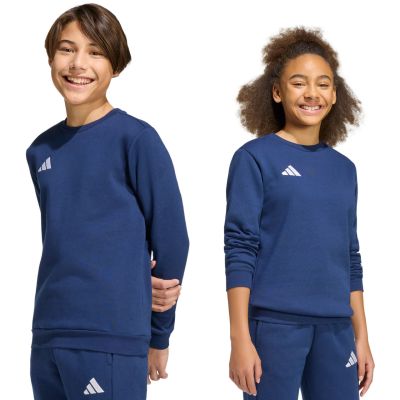 2. Bluza dla dzieci adidas Entrada 26 Sweat Top granatowa JZ6552