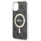 5. Etui Guess 4G MagSafe na iPhone 11 - czarne