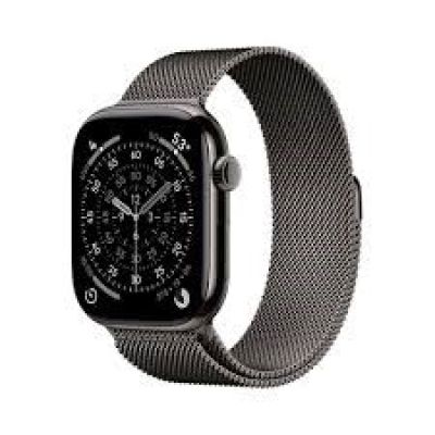 Apple Watch Series 11Â GPS + Cellular 46mmÂ Slate Titanium Case with Slate Milanese Loop - M/L