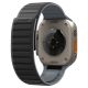 3. Pasek Spigen Athlex Air M na Apple Watch 44 / 45 / 46 / 49 mm - czarno-szary