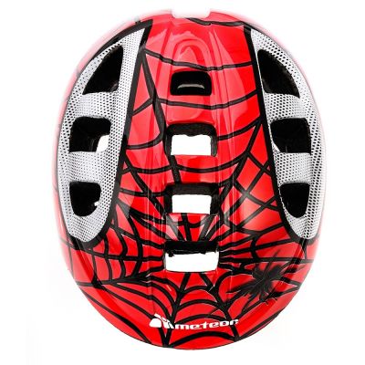 Kask rowerowy Meteor spider MA-2 Junior czerwony