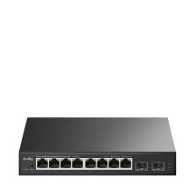 Cudy 8-Port Gigabit Easy-Managed Switch with 2 SFP, GS108ES2 1.0 Zarządzany L2 Gigabit Ethernet (10/100/1000) Czarny