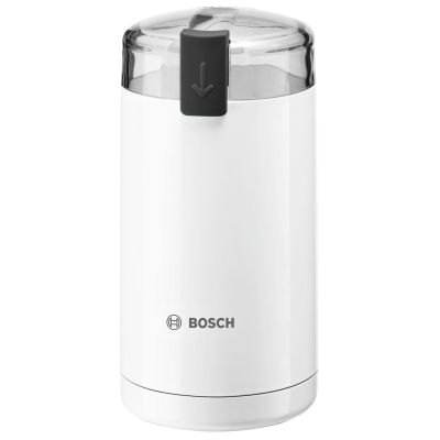 6. Młynek do kawy BOSCH TSM6A011W (180W; Elektryczny; kolor biały)
