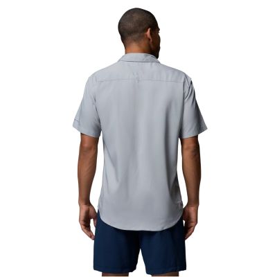 3. Columbia Utilizer II Solid Short Sleeve Shirt 1577762039 Szare L