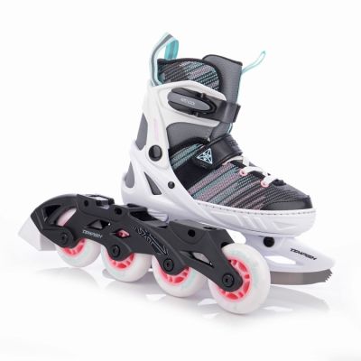 7. Łyżwy/Rolki regulowane TEMPISH Systent Girl Duo