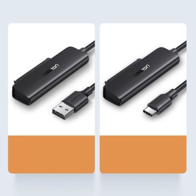 7. Ugreen adapter przejściówka dysku HDD SSD 2,5'' SATA III 3.0 - USB 3.2 Gen 1 (USB 5 Gbps) czarny (70609 CM321)