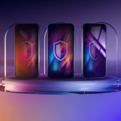 2. Prywatyzujące szkło hartowane 3mk Rainbow Privacy na Apple iPhone 15 Pro Max