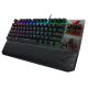 5. ASUS ROG Strix Scope NX TKL Deluxe klawiatura Gaming USB Niemiecki Czarny, Szary